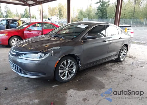 2015 Chrysler 200 Lx z USA, uszkodzony, nr VIN 1C3CCCFB0FN629529